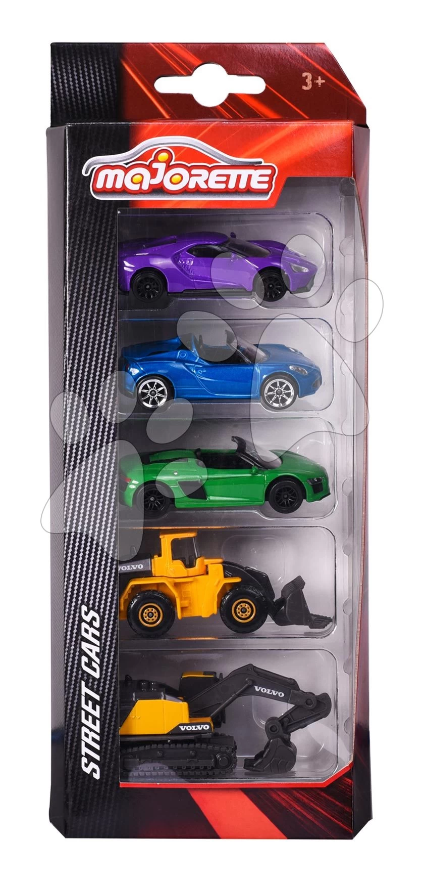 Stadt- Und Nutzfahrzeuge WOW Street Cars Majorette Metall Mit Aufhängung 7,5 Cm Länge Set Mit 5 Typen – Bild 9