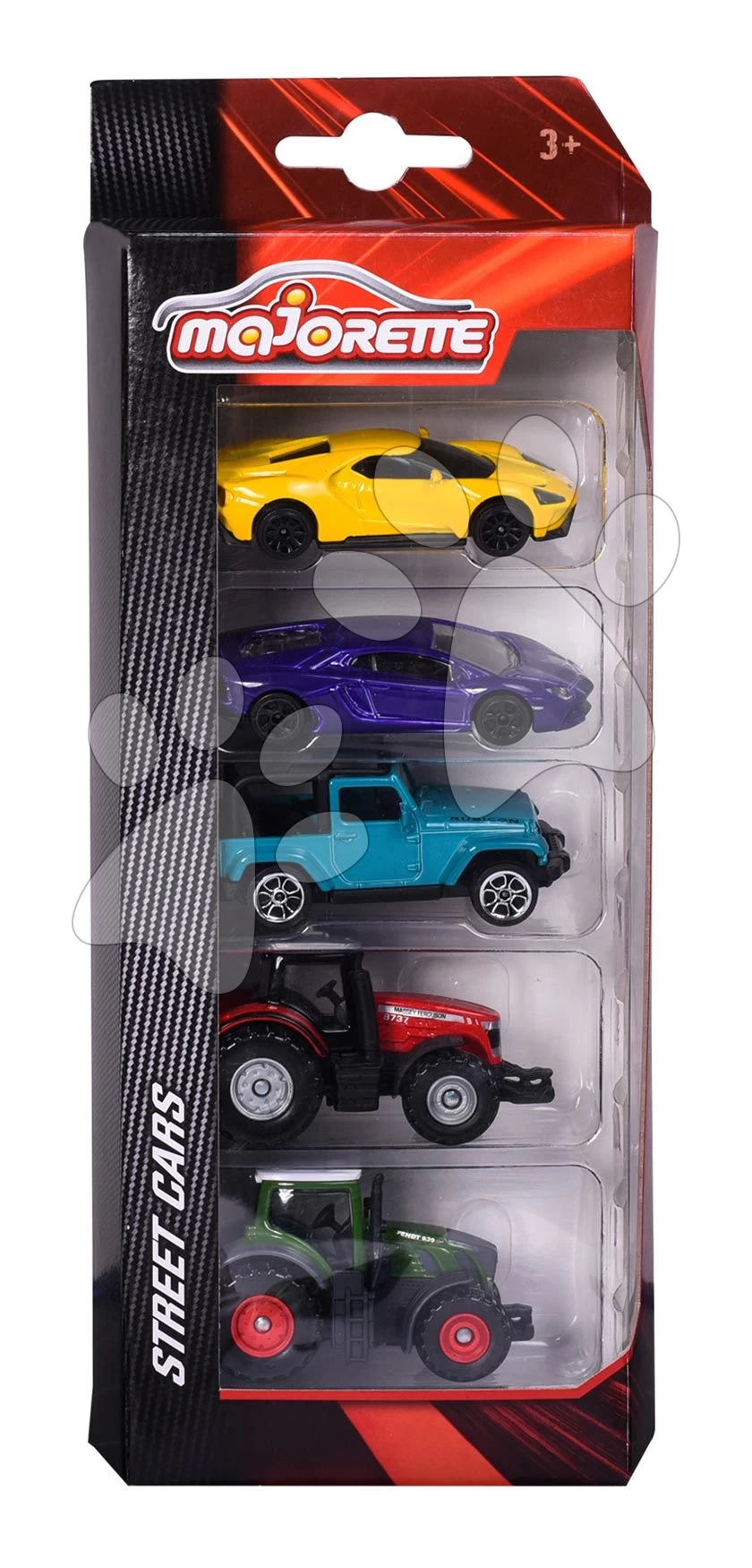 Stadt- Und Nutzfahrzeuge WOW Street Cars Majorette Metall Mit Aufhängung 7,5 Cm Länge Set Mit 5 Typen – Bild 10