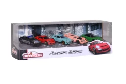 Spielautos Porsche Edition Majorette Metall 7,5 Cm Länge 5er Set In Geschenkverpackung