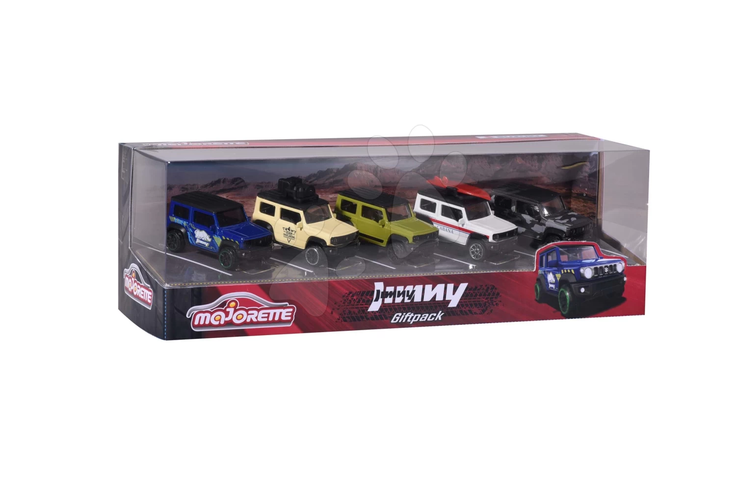Geländewagen Suzuki Jimny Majorette Metall 7,5 Cm Länge 5er Set In Geschenkverpackung – Bild 7