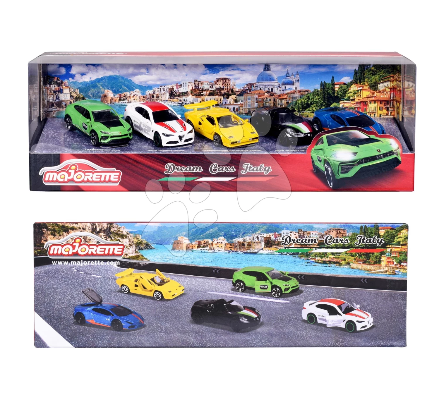 Spielzeugautos Dream Cars Italy Giftpack Majorette Metall, Länge 7,5 Cm In Geschenkbox MJ2053178 – Bild 5