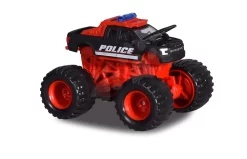 Spielzeugauto Monster Rockerz Majorette Metall Mit Federung Und Gummirädern 7,5 Cm Länge 6 Verschiedene Typen