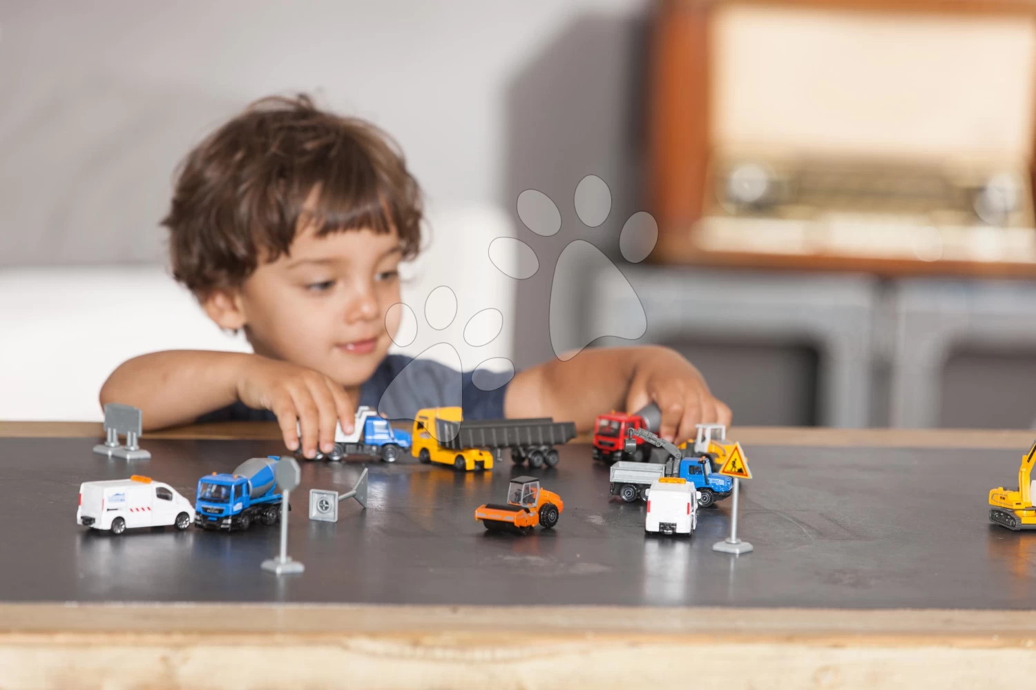 Bauwagen Construction Majorette Metall, Länge 7,5 Cm 6 Verschiedene Typen MJ2057281 – Bild 2