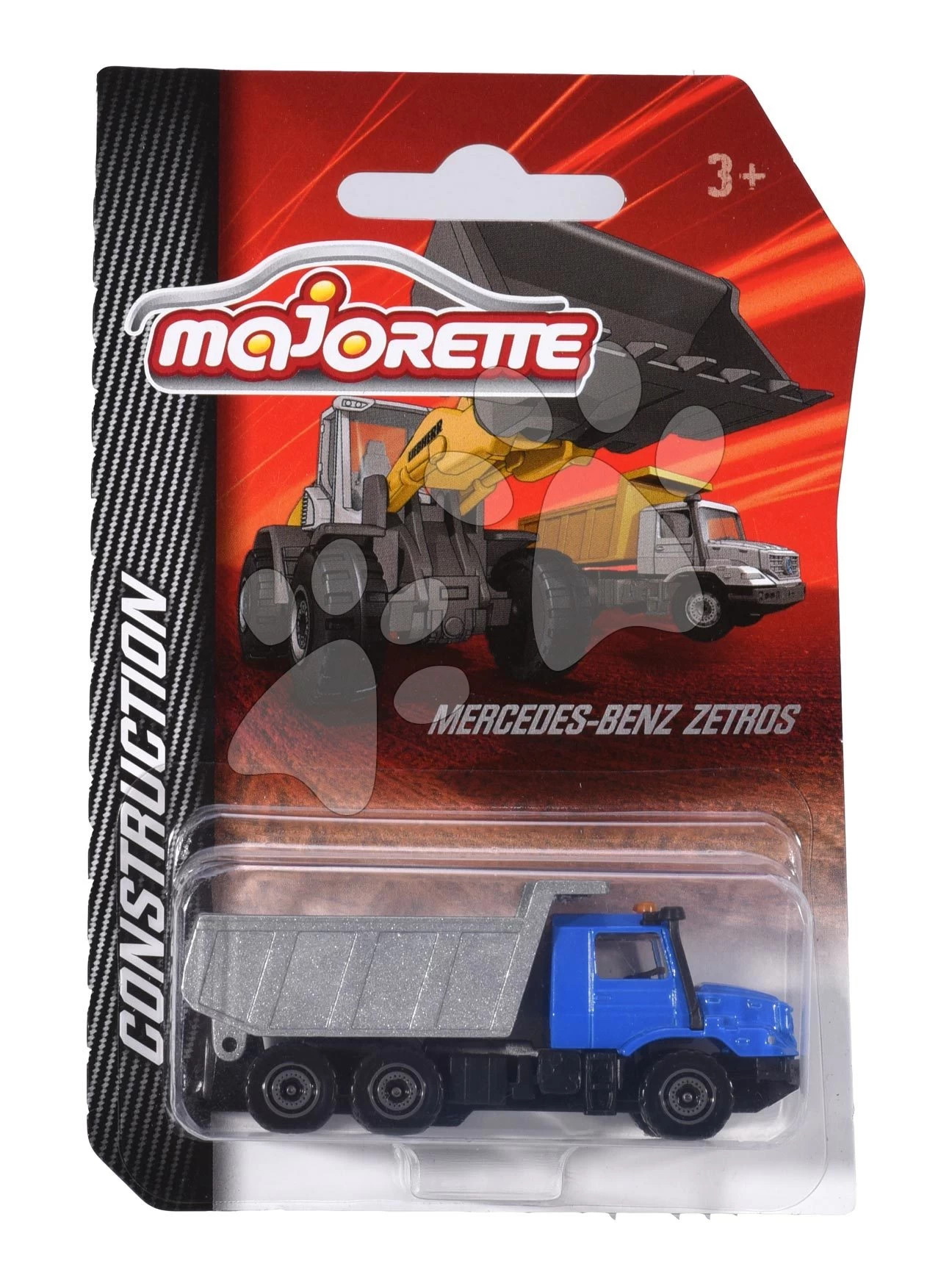 Bauwagen Construction Majorette Metall, Länge 7,5 Cm 6 Verschiedene Typen MJ2057281 – Bild 12