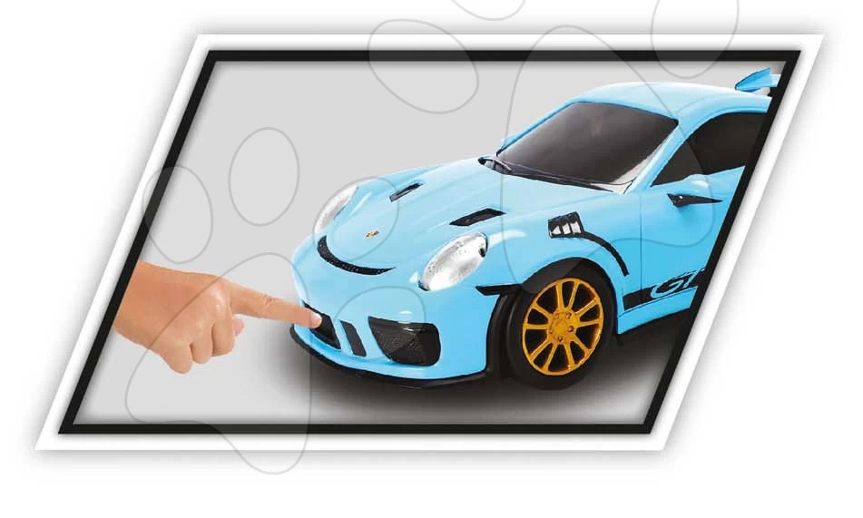 Spielzeugauto Porsche Mit Spielzeugautokiste 911 GT3 RS Carry Case Majorette Mit Dem Ton 35 Cm Länge 1 Mini Auto – Bild 4