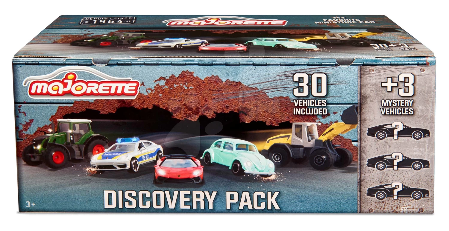 Spielzeugauto Street Cars Discovery Pack Majorette 7,5 Cm Dĺžka 30 Druhov + 3 Zdarma – Bild 9