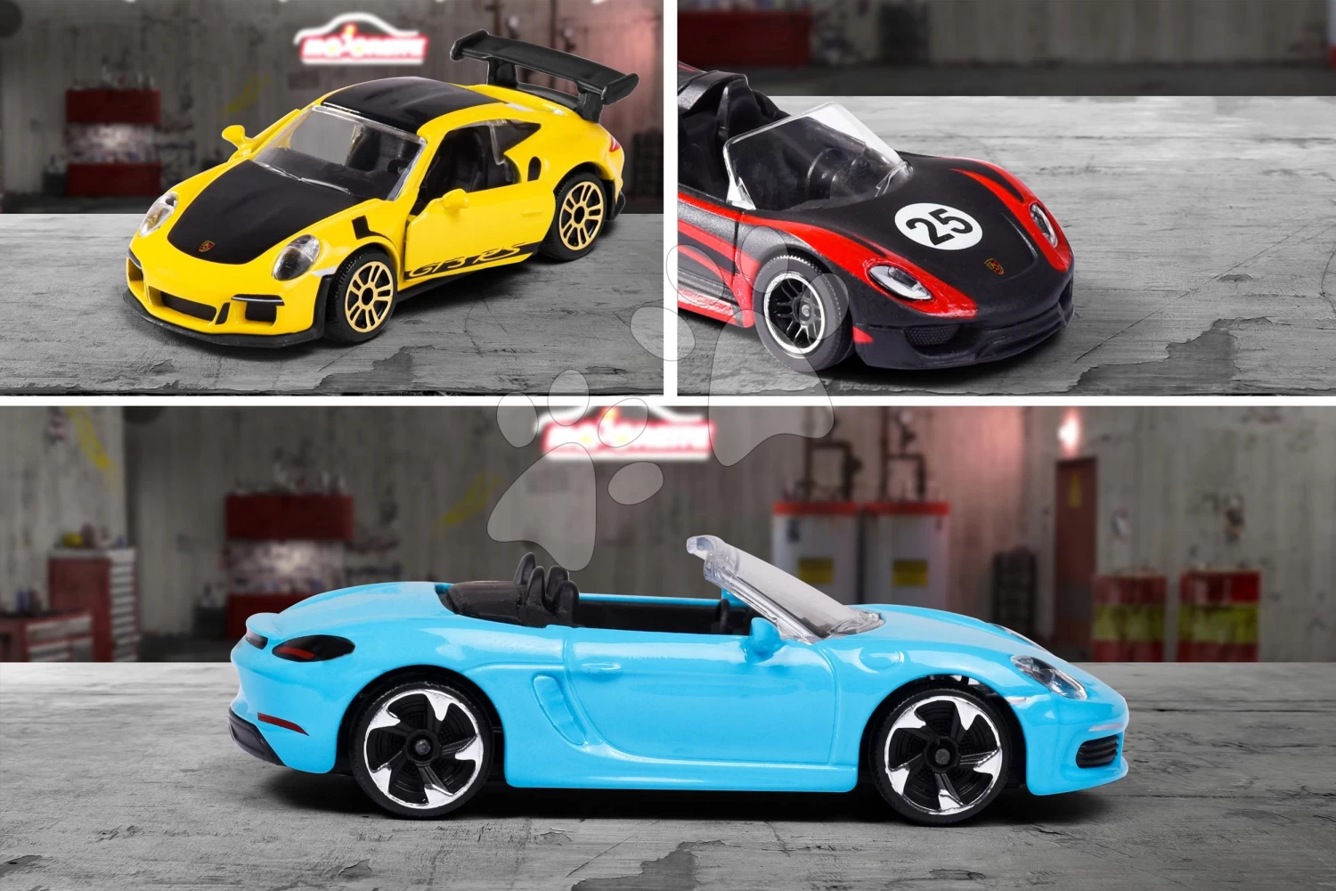 Spielzeugautos Porsche Edition Discovery Pack Majorette Metall, Länge 7,5 Cm Set Mit 20 Typen + 2 Mystery Autos MJ2058601 – Bild 5