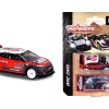 Spielzeugautos Rally WRC Cars Majorette Metall Mit Gummirädern Und Sammlerbox 7,5 Cm Länge 4 Verschiedene Typen