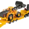 LKW Mit Lader Volvo Truck & Wheel Loader Majorette 35 Cm Lang Mit Ton Und Licht MJ3726000