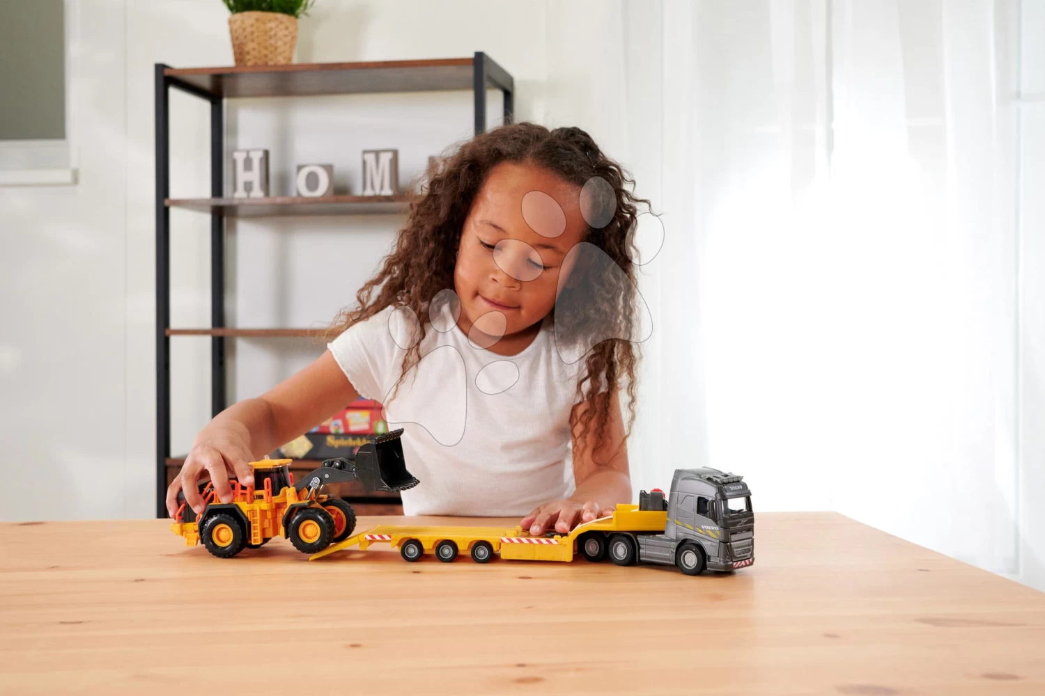 LKW Mit Lader Volvo Truck & Wheel Loader Majorette 35 Cm Lang Mit Ton Und Licht MJ3726000 â Bild 14