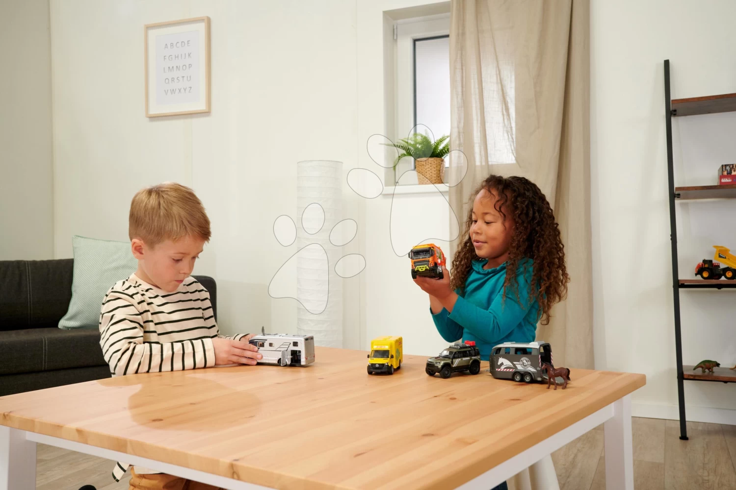 Geländewagen Mit Pferdeanhänger Land Rover Horse Carrier Majorette 25 Cm Lang Mit Ton Und Licht – Bild 17