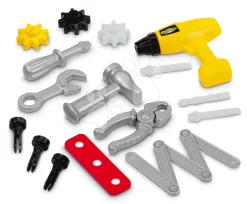 ECOIFFIER Arbeitstisch Mit Helm Super Pack Mecanics Écoiffier Mit 19 Zubehörteilen Und Wagen Ab 18 Monaten ECO2389