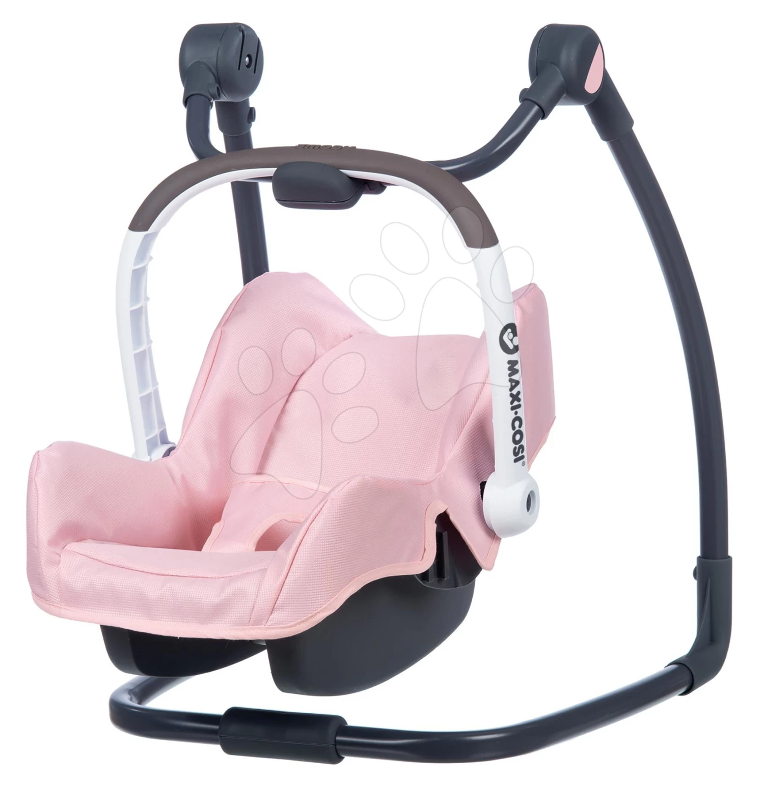 Set Arzttheke Baby Care Center Smoby Mit Kinderwagen, Dreierkombination Und Esszimmerstuhl Mit Schaukel Und Autositz Maxi Cosi â Bild 11