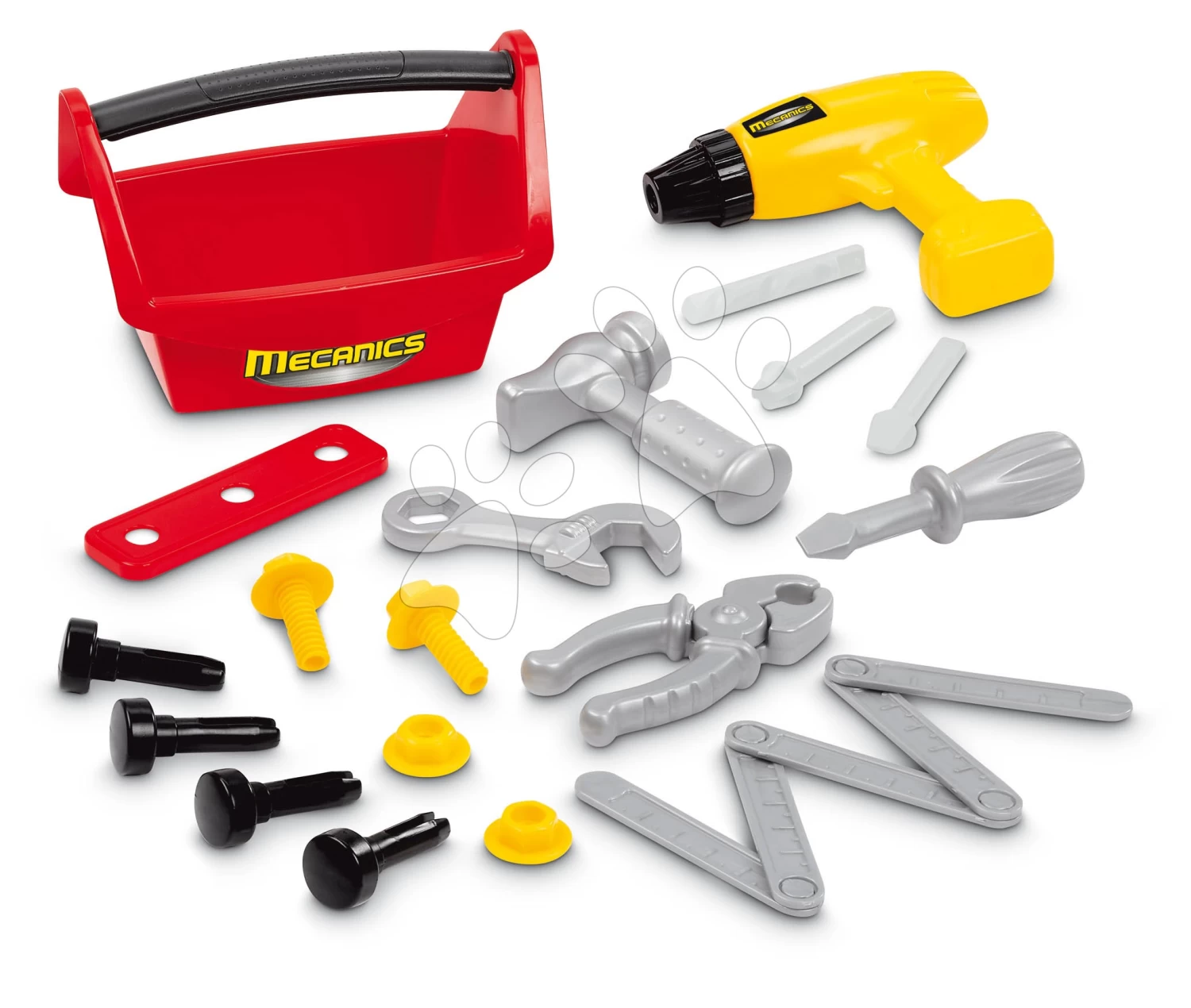 ECOIFFIER Arbeitstisch Workbench Mecanics Écoiffier Mit 16 Zubehör Ab 18 Monaten ECO2416