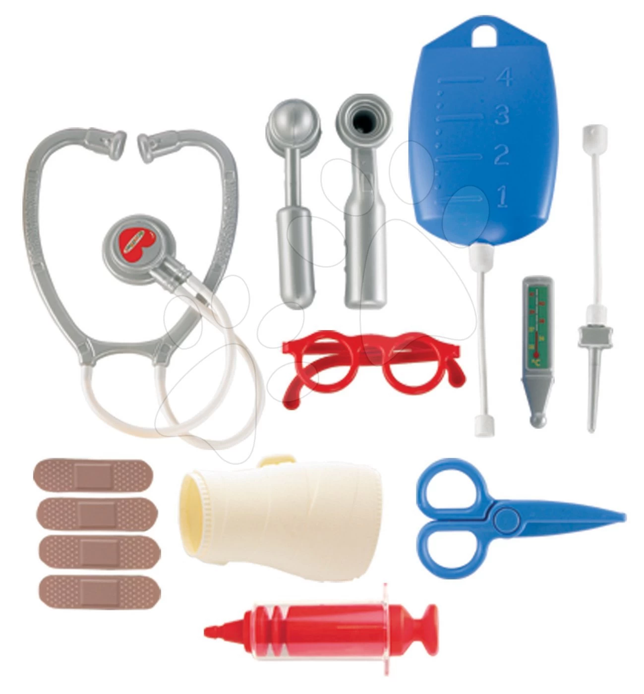 ECOIFFIER Medizinisches Köfferchen Écoiffier Mit Der Infusion, Gips 14 Zubehörteilen Ab 18 Monaten