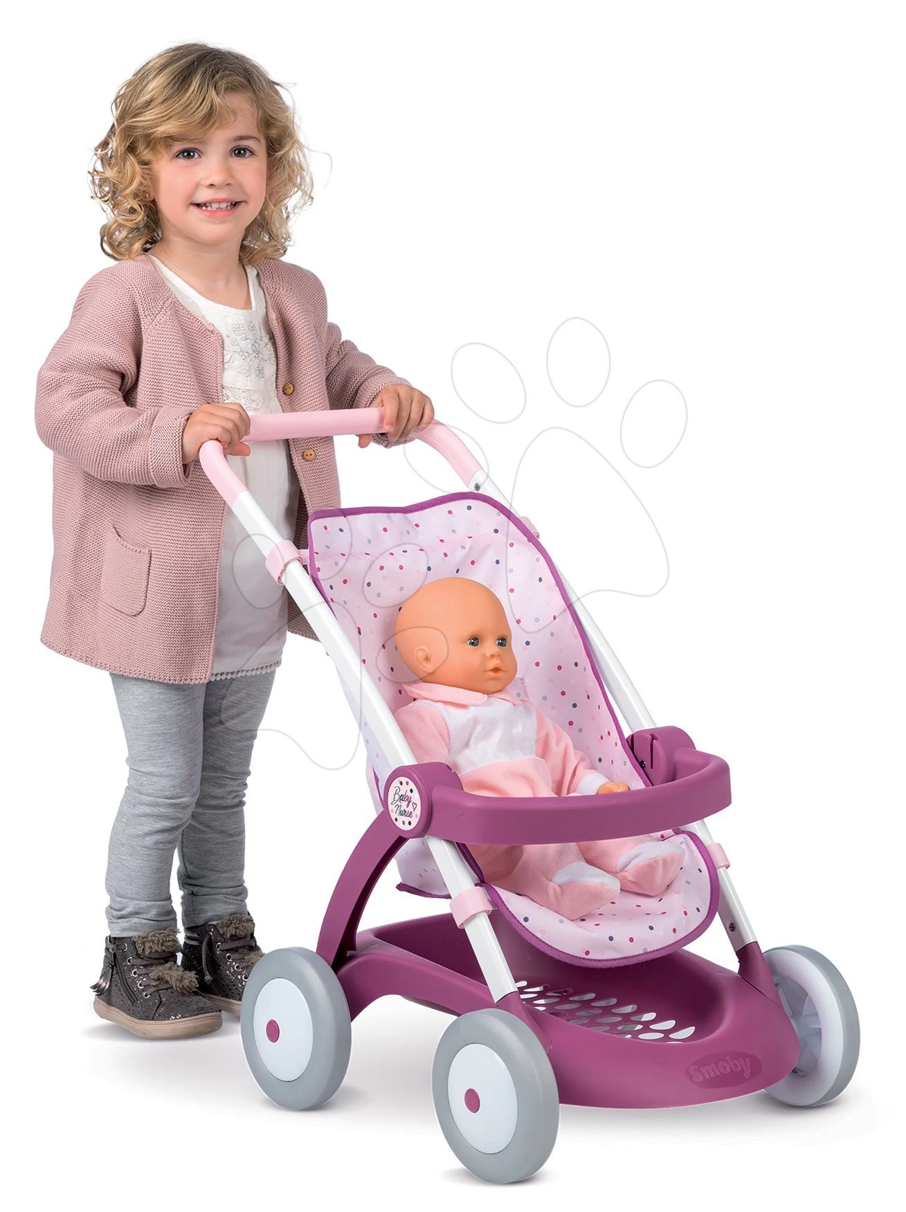 Set Arzttheke Baby Care Center Smoby Mit Sportwagen â Bild 4