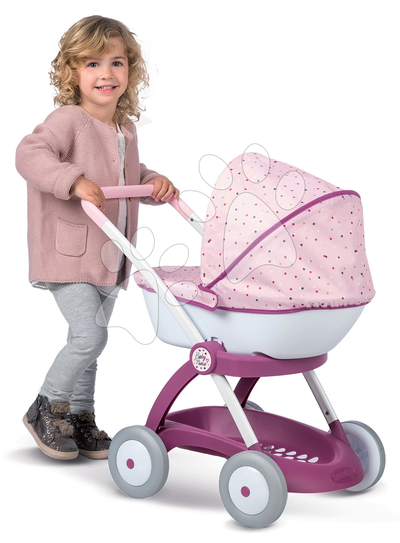 Set Arzttheke Baby Care Center Smoby Mit Kinderwagen Baby Nurse Und Ein Känguru – Bild 4