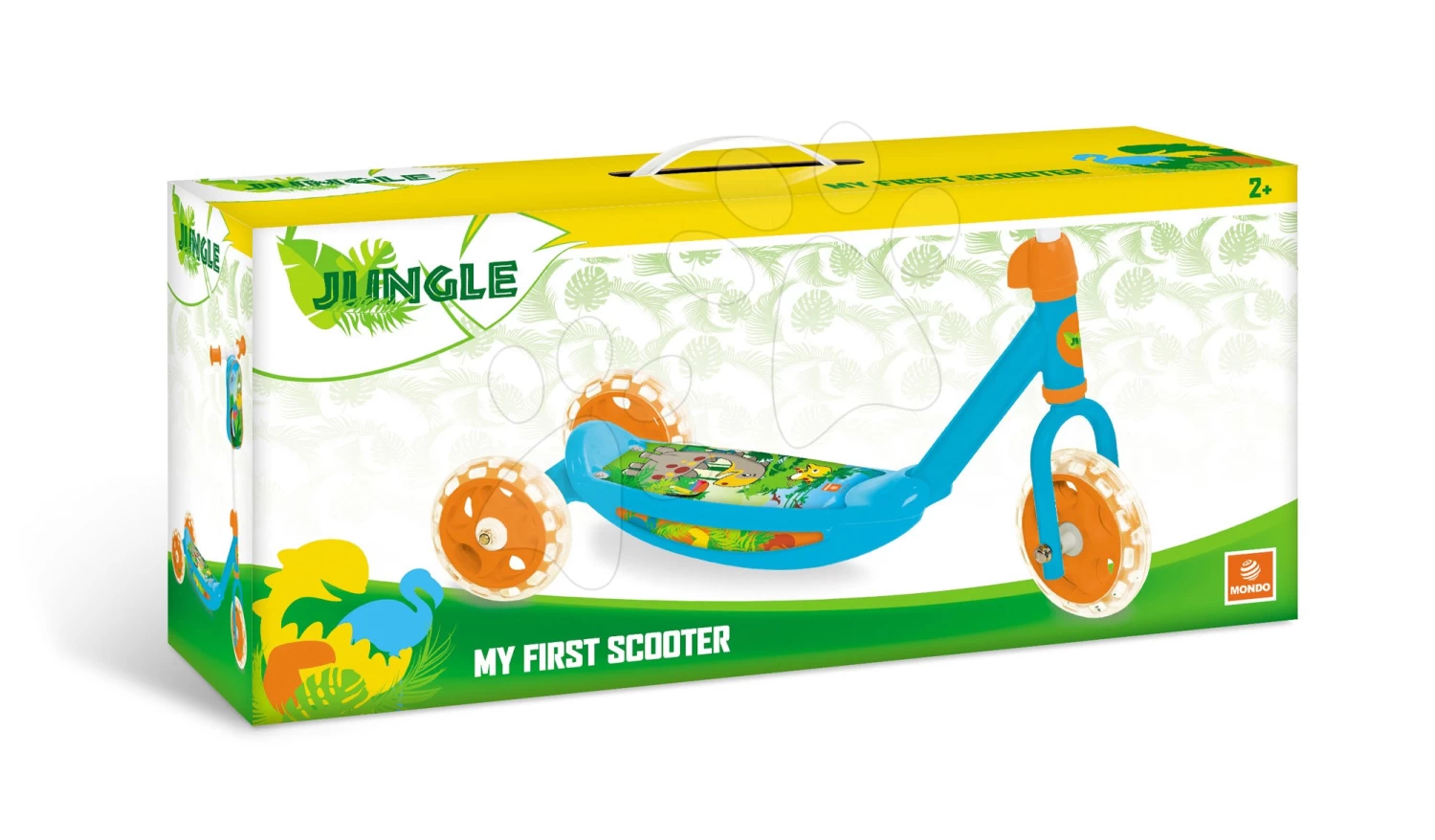 Dreirädriger Roller Jungle Mondo Mit Tasche – Bild 2