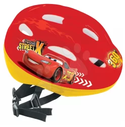 Der Fahrradhelm Autos Mondo Grösse 52-56 Rot-gelb