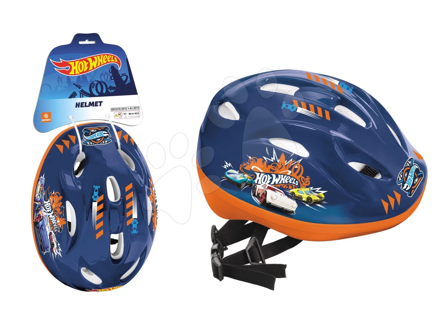 Helm Hot Wheels Mondo Grösse 52-56 Blau – Bild 2