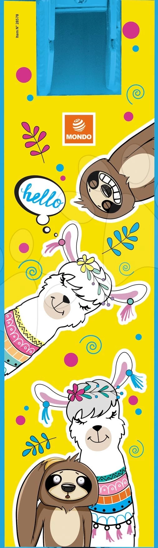 Roller Llama Und Freunde Mondo AL, PVS, Räder, ABEC 5