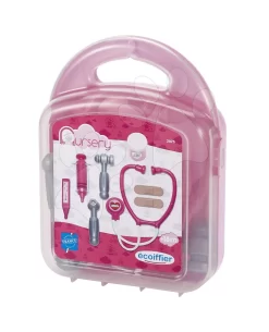 ECOIFFIER Medizinisches Köfferchen FĂŒr Die Puppen Ăcoiffier Mit Zubehör Rosa Ab 16 Monaten