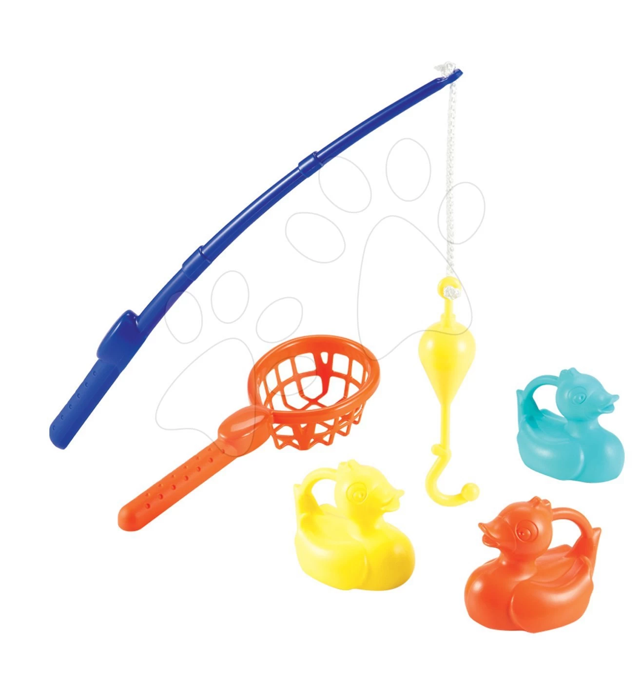 Set Rutsche Funny Toboggan Smoby 200 Cm Und Ein Rad Mit Reflektor Und Gummirädern Und Angelrute Ab 24 Monaten – Bild 8