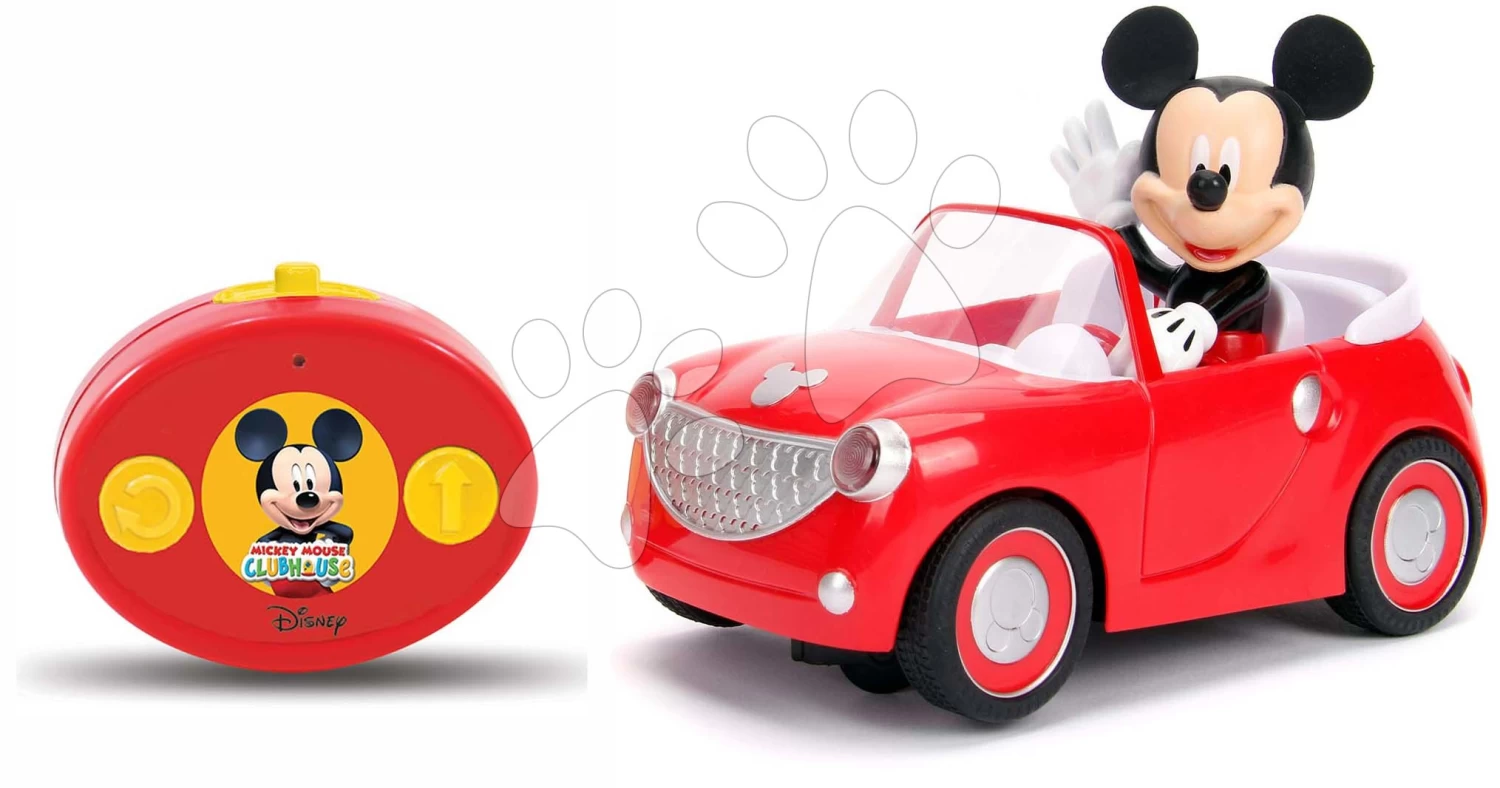 RC Mickie Roadster Jada Ferngesteuertes Auto Rot Länge 19 Cm Ab 3 Jahren J3074000 – Bild 2