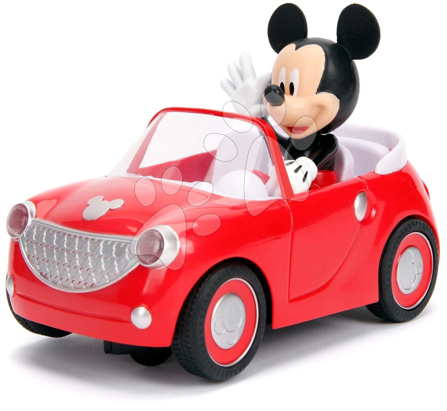 RC Mickie Roadster Jada Ferngesteuertes Auto Rot Länge 19 Cm Ab 3 Jahren J3074000 – Bild 3