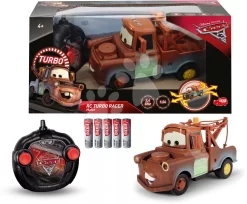 Autíčko Na Diaľkové Ovládanie Cars 3 Turbo Racer Jada Hnedé Dĺžka 17 Cm J3084033
