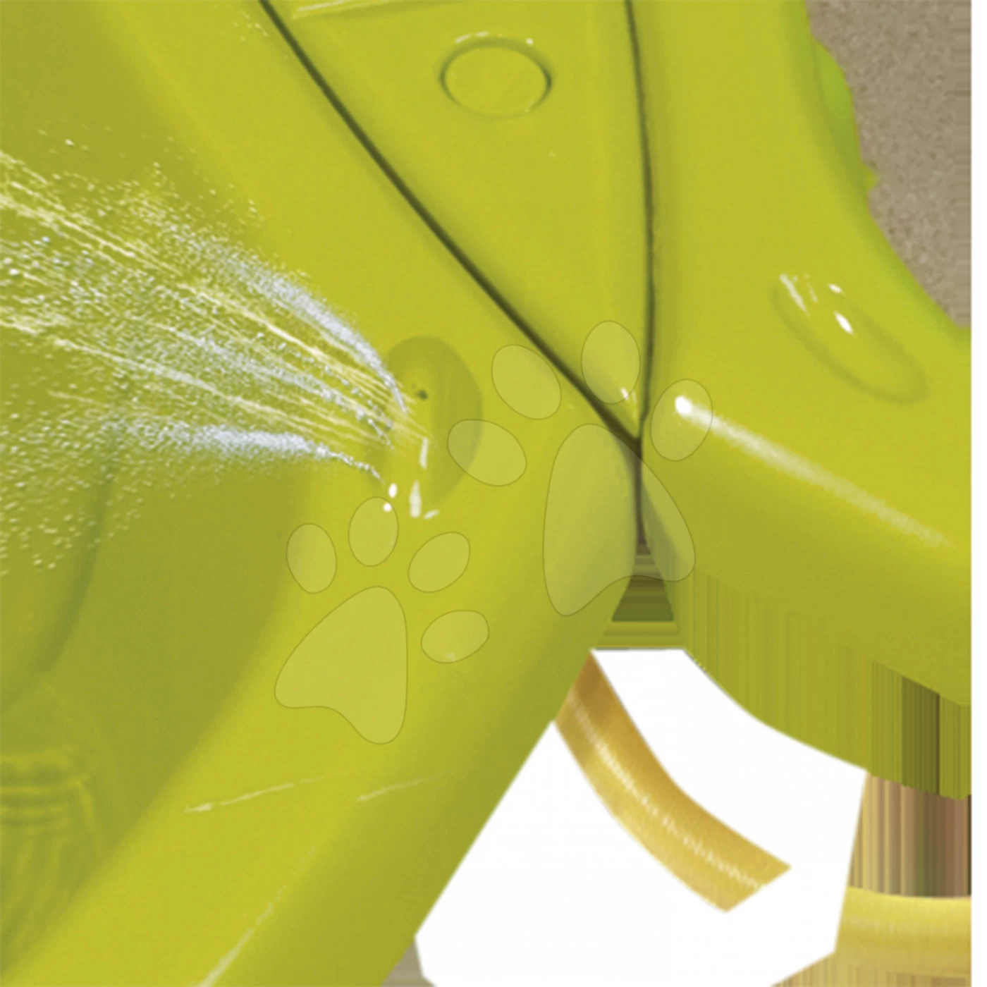 Rutschenset Toboggan Funny Länge 200 Cm Smoby Und Sandkasten Schmetterling Mit Springbrunnen 2*95 Liter – Bild 5