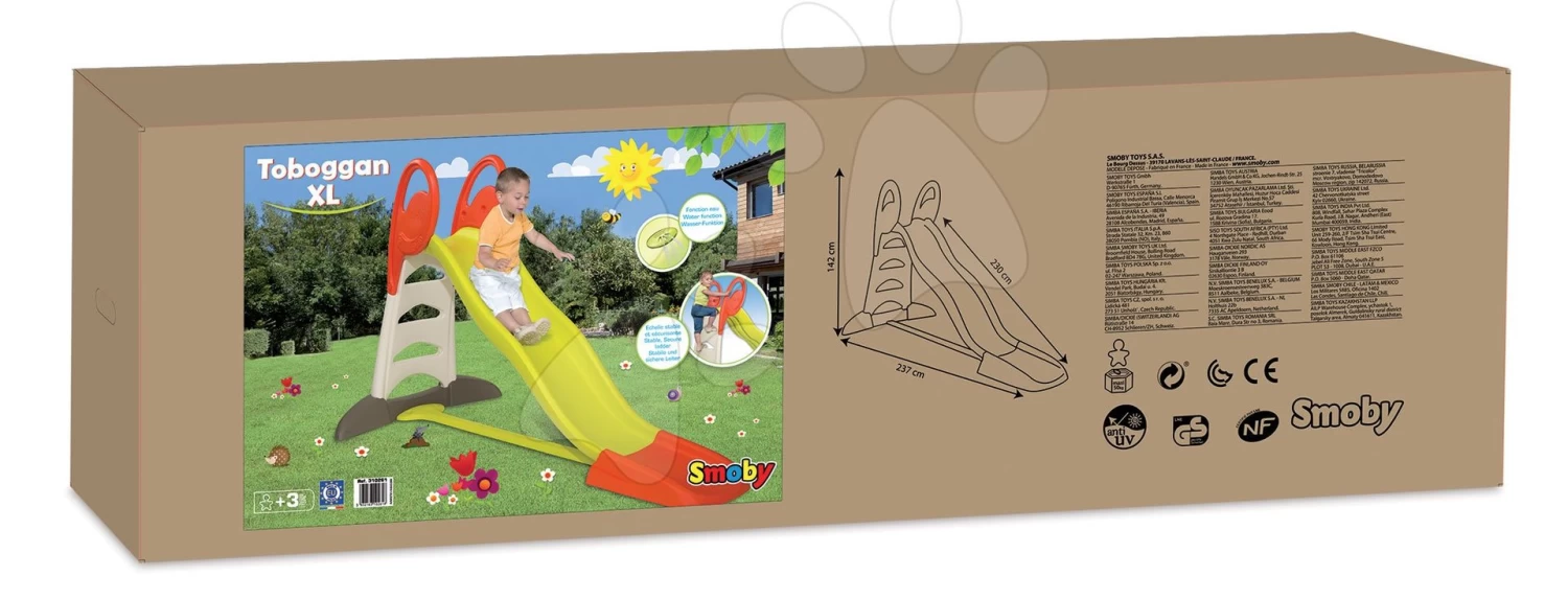 Set Rutsche Toboggan KS Smoby Mit Wasser Und Der Sandkasten Schmetterling Mit Wasserdüse Und 3 Booten – Bild 17