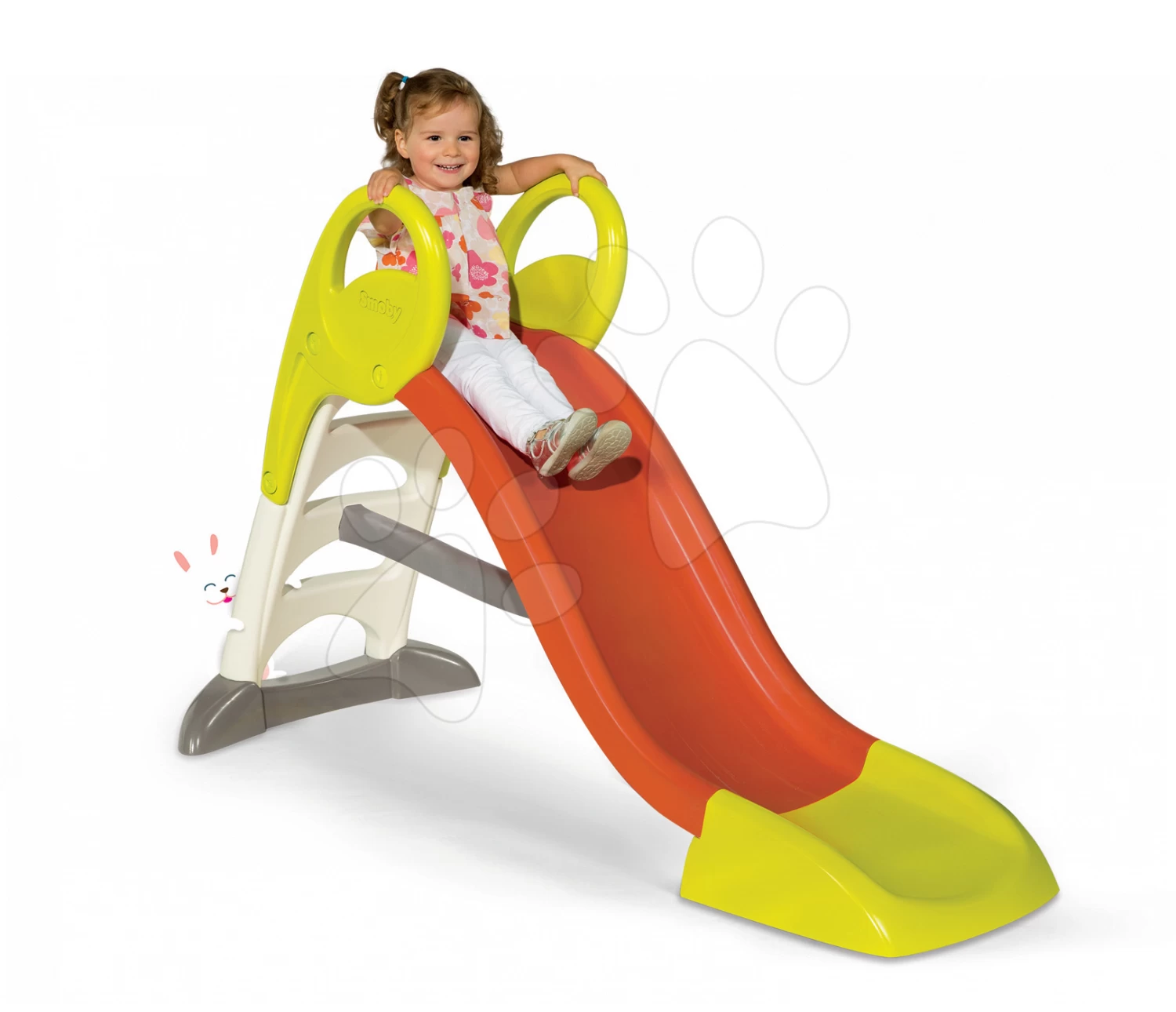 Set Rutsche Toboggan KS Smoby Länge 150 Cm Und Doppelseitiger Schaukelhund Ab 24 Monaten – Bild 3
