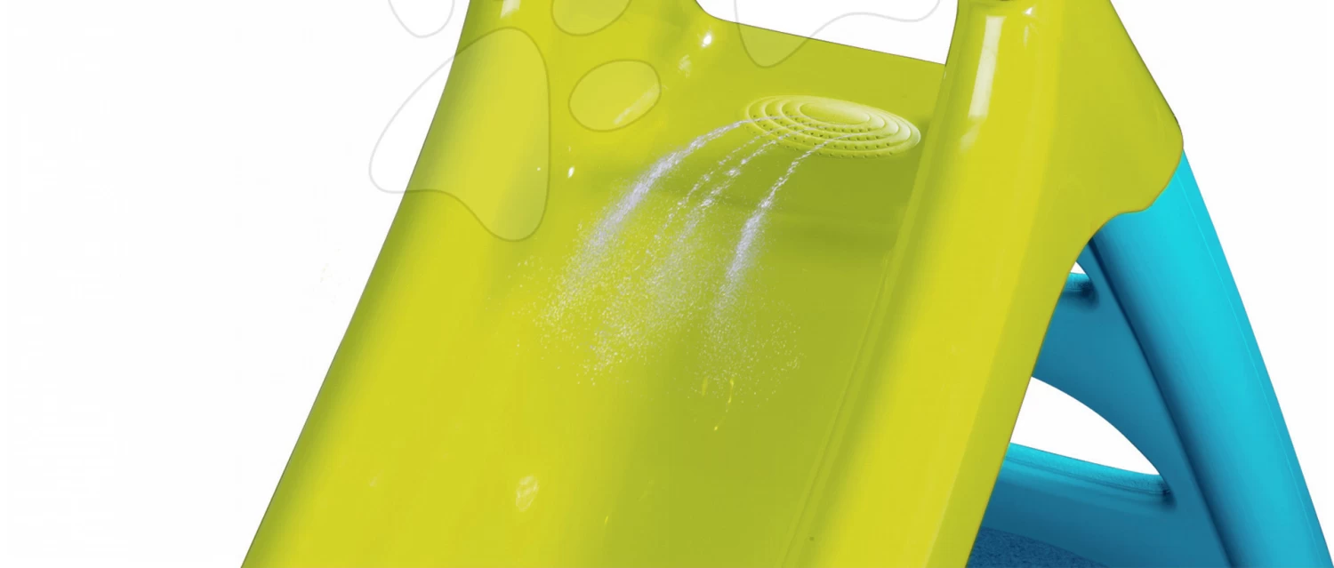 Set Rutsche Toboggan XS Blau Smoby Und Ein Schleppwagen Mit Eimerset â Bild 2