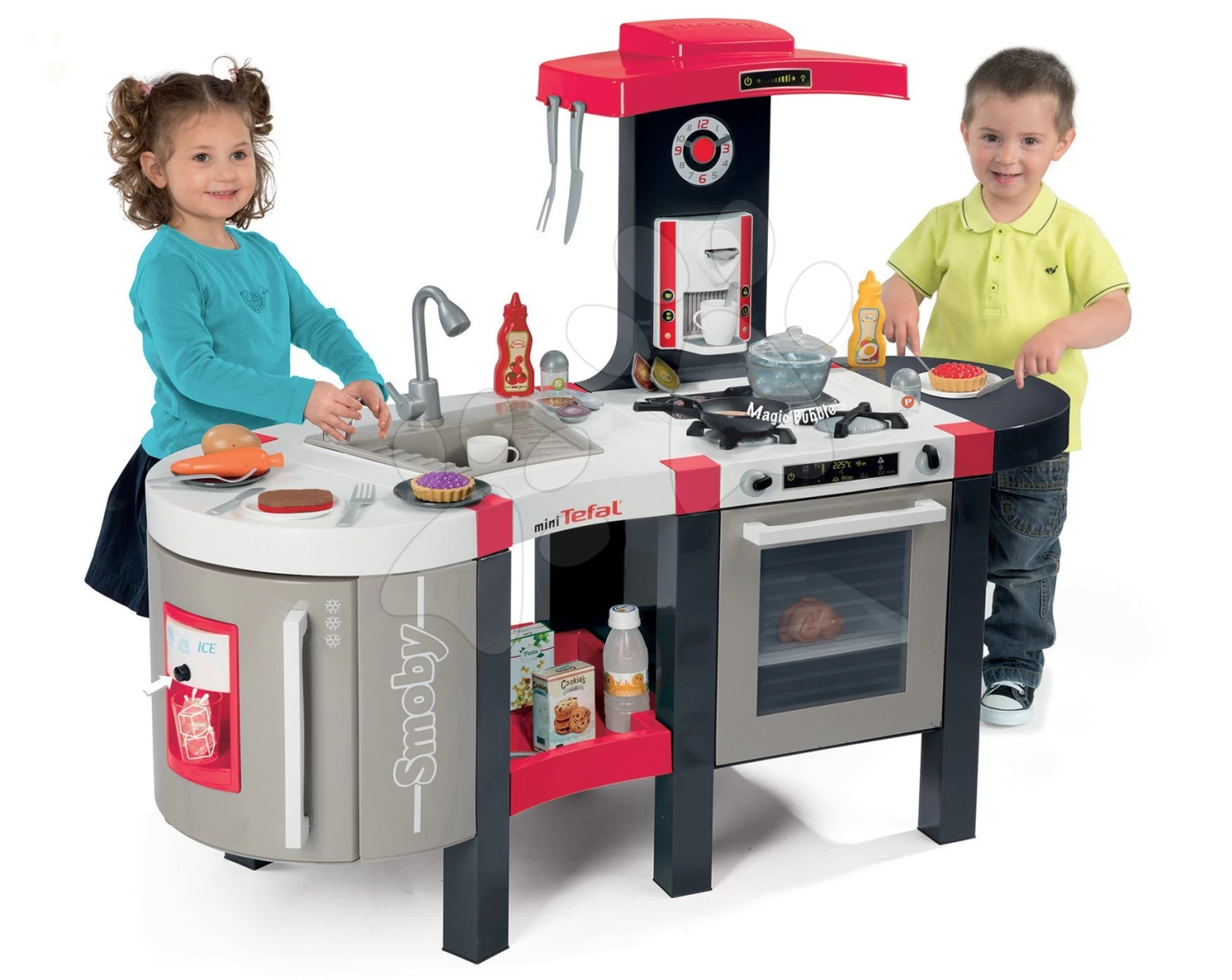 Set Café Mit Espresso-Kaffeemaschine Coffee House Smoby Und Küche Tefal French Touch Bubble – Bild 19