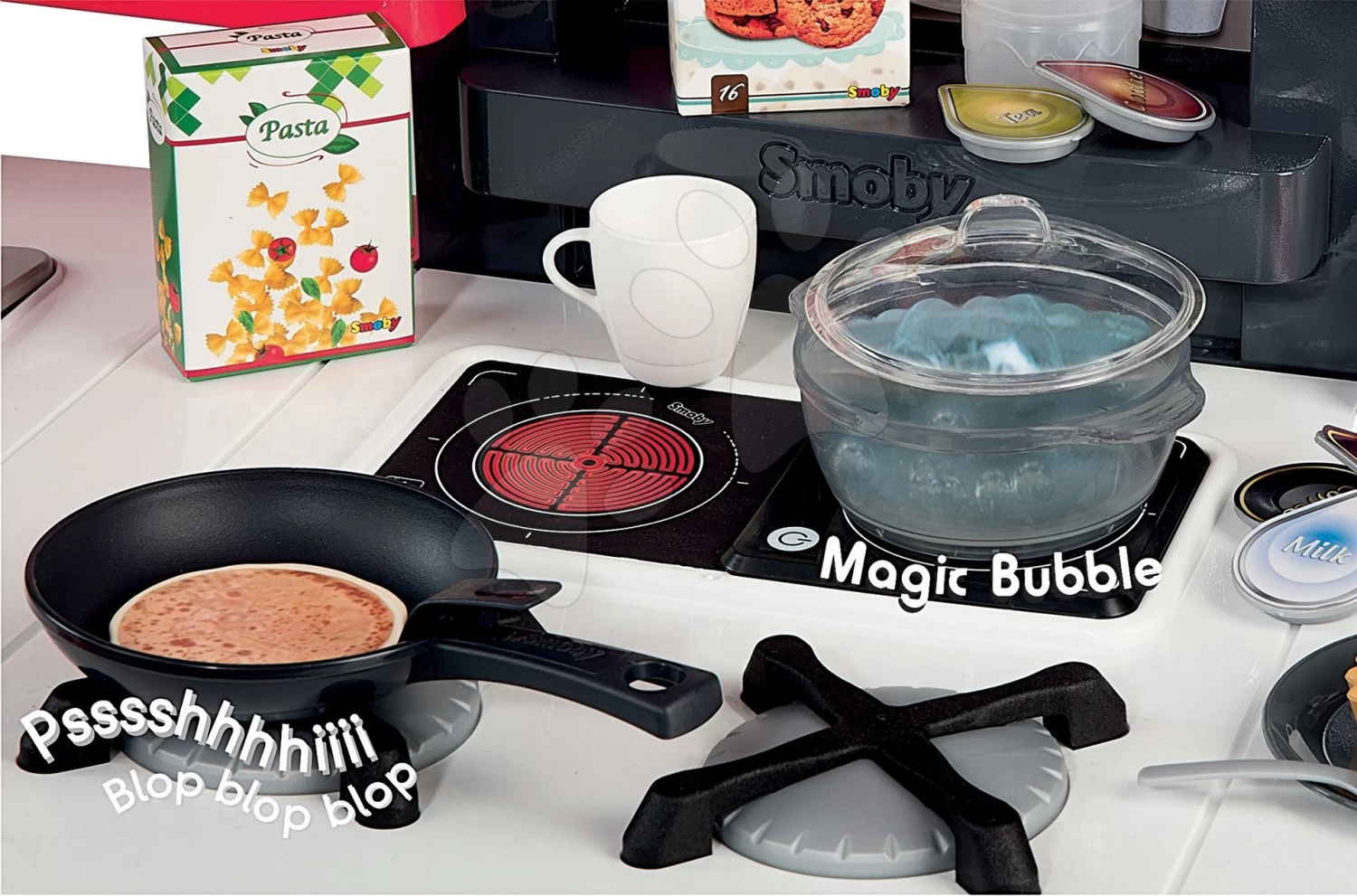 Set Café Mit Espresso-Kaffeemaschine Coffee House Smoby Und Küche Tefal French Touch Bubble – Bild 7