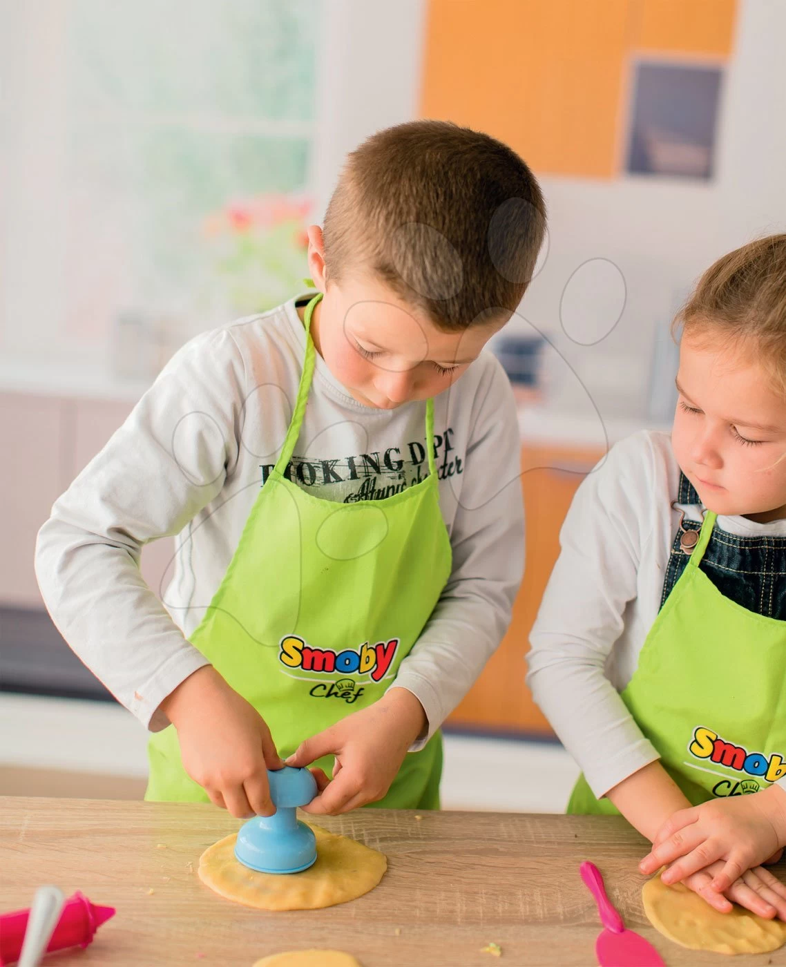 Set Bäckerei Mit Kuchen Baguette & Croissant Bäckerei Smoby Mit Elektronischer Registrierkasse Und Spiel-Kochbuch Kuchen Backen Mit Rezepten – Bild 16