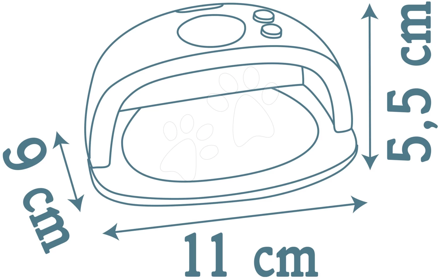 Maniküre Mit Elektronischer UV-Lampe My Beauty Nail Set Smoby Mit Nagelfeile Creme Und Zwei Gel-Nagellacken 11*9*6 Cm SM320149 – Bild 8