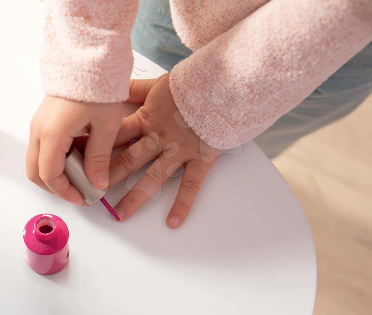 Maniküre Mit Elektronischer UV-Lampe My Beauty Nail Set Smoby Mit Nagelfeile Creme Und Zwei Gel-Nagellacken 11*9*6 Cm SM320149 – Bild 6