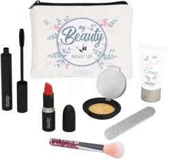 Kosmetiktasche Mit Kosmetik My Beauty Make Up Set Smoby Mit Einer Spirale, Lippenstift, Lidschatten Mit Einem Pinsel Und Einer Nagelfeile 320150W