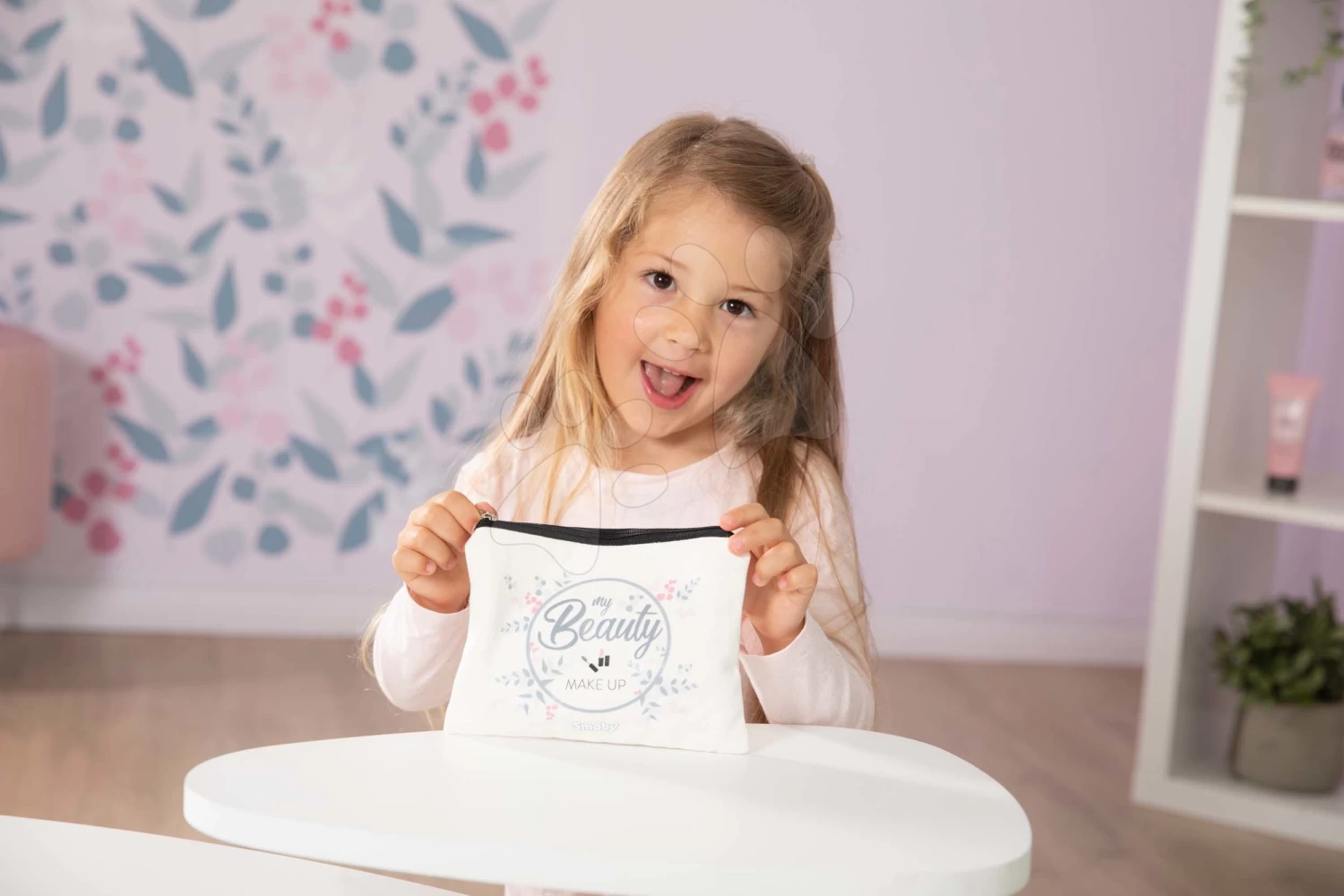 Kosmetiktasche Mit Kosmetik My Beauty Make Up Set Smoby Mit Einer Spirale, Lippenstift, Lidschatten Mit Einem Pinsel Und Einer Nagelfeile 320150W – Bild 7