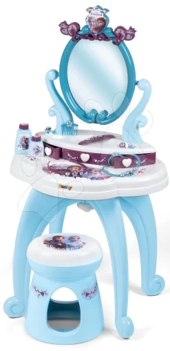 Set Kosmetiktisch Frozen Smoby Mit Stuhl Und Picknickkorb Frozen