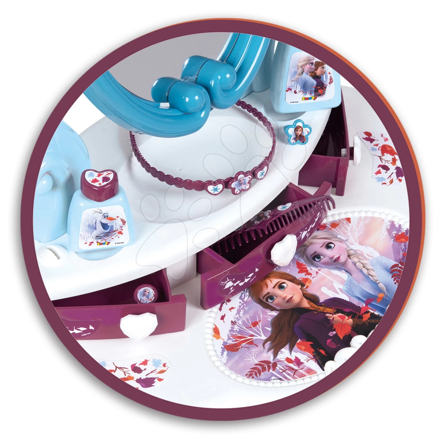 Set Arzttheke Baby Care Center Smoby Mit Kosmetiktisch Frozen â Bild 6