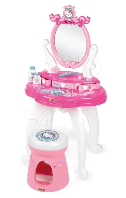 Set Kosmetiktisch Mit Stuhl Hello Kitty Smoby Mit Küche