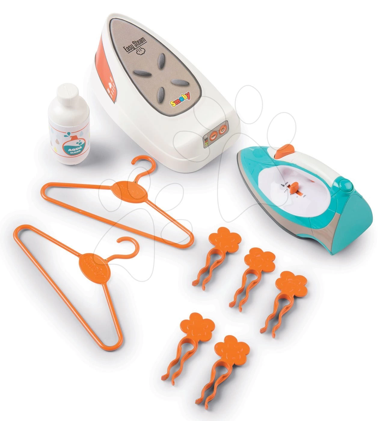 Set Medizinischer Wagen Elektronisch Medical Smoby Und Ein Reinigungswagen Mit Staubsauger Und Bügelbrett – Bild 8