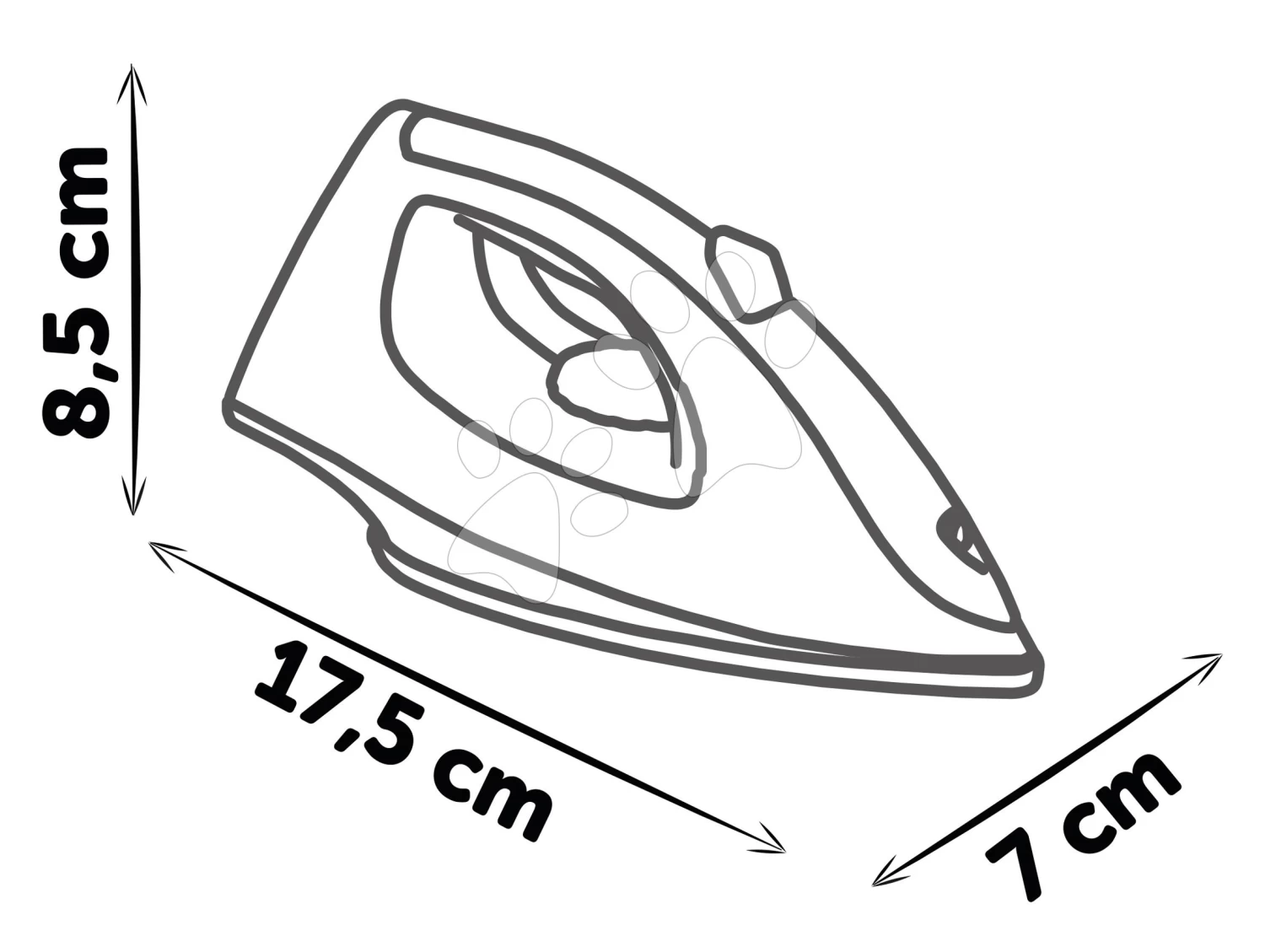 Bügeleisen Für Kinder Iron Smoby Mit Ton SM330122 – Bild 6