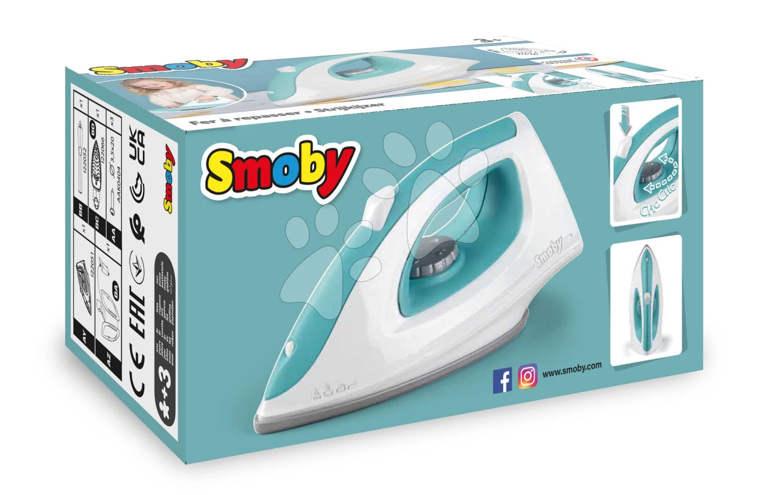 Bügeleisen Für Kinder Iron Smoby Mit Ton SM330122 – Bild 7