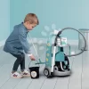 Reinigungswagen Mit Elektronischem Staubsauger Cleaning Trolley Vacuum Cleaner Smoby Mit Schneebesen Und 9 Zubehörteilen