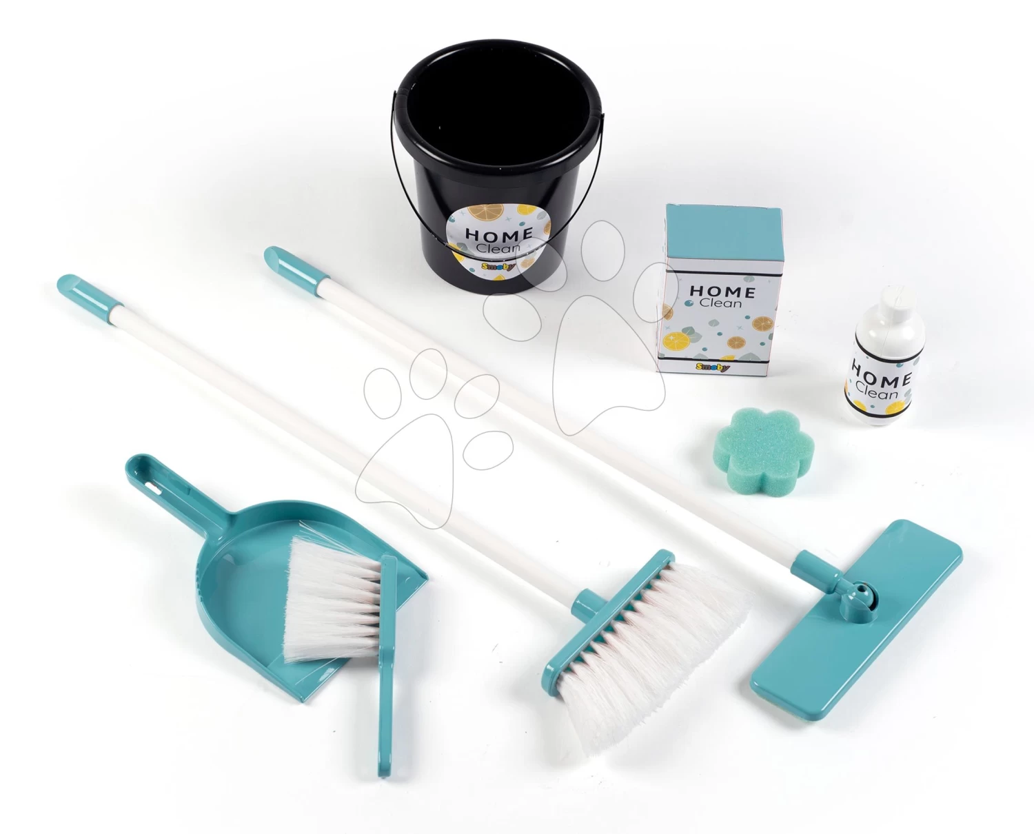 Set Reinigungswagen Mit Elektronischem Staubsauger Cleaning Trolley Vacuum Cleaner Smoby Und Ein Tisch KidTable Mit 2 Stühlen KidChair SM330316-14 – Bild 3