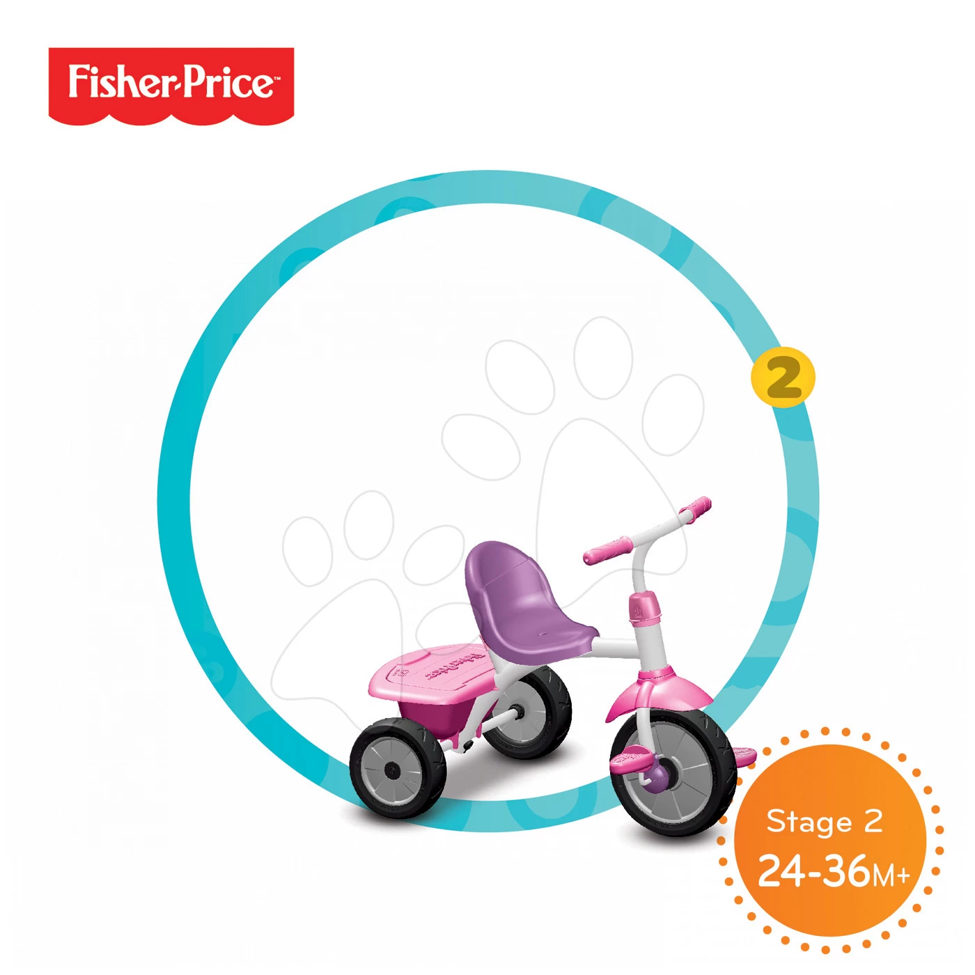 Dreirad Fisher-Price Glee SmarTrike Rosa-lila Ab 18 Monaten â Bild 2